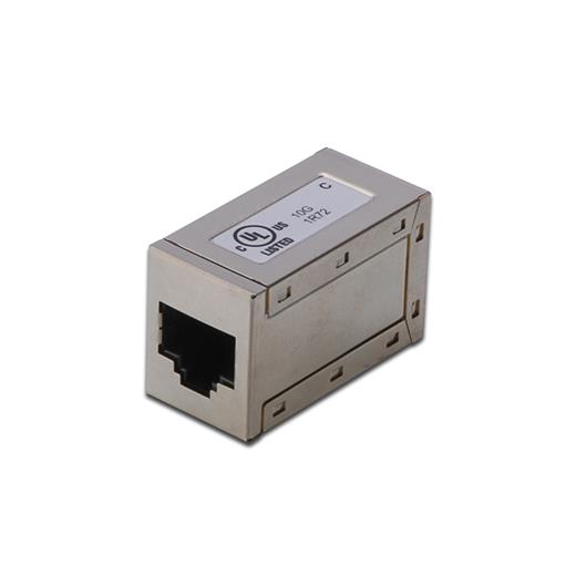 At-Ag 8/8 C6S Cat. 6 Adaptör (Coupler), Zırhlı/Shielded, Rj45 Dişi ≪-≫ Rj45 Dişi