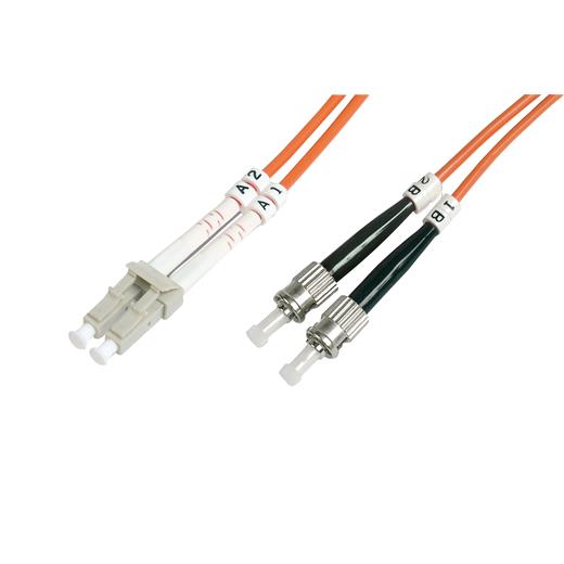 Bc-Fo-6Lcst-01 Beek Lc-St Fiber Optik Patch Kablo, Multimode Om 1 62.5/125 Duplex, 3.0Mm, Lszh, 1 Metre