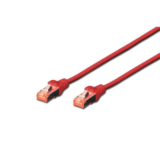 Bc-S6030R Beek Cat 6 Sftp/Pımf (Pairs In Metal Foil) Patch Kablosu, 3 Metre, Lszh, Awg 26, Kırmızı Renk