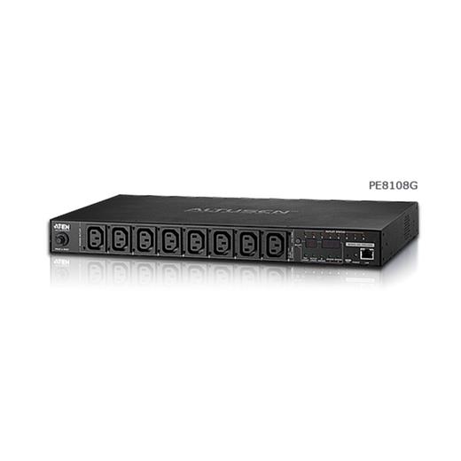 Aten-Pe8108G Eco  Pdu/Power Distribution Unit (Elektrik Güç Dağıtım Ünitesi), 8 X Iec 320 C13 Priz, 10A Maksimum, 1U Form≪Br≫
15A/10A 8-Outlet 1U Outlet-Metered &Amp; Switched Eco Pdu

