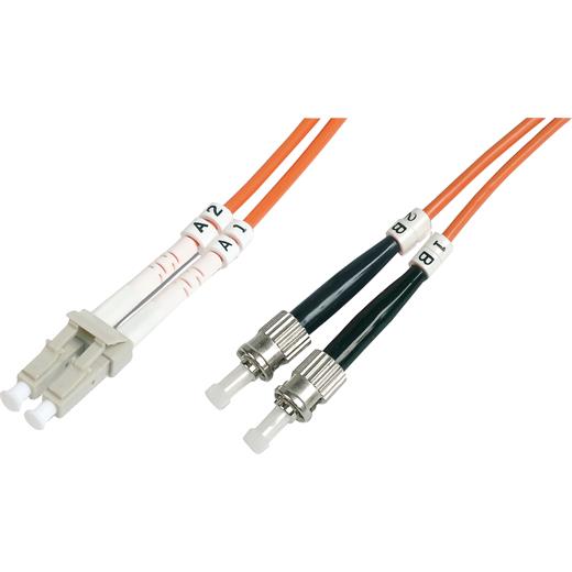 Bc-Fo-5Lcst-01 Beek Lc-St Fiber Optik Patch Kablo, Multimode Om 2 50/125 Duplex, 3.0Mm, Lszh, 1 Metre