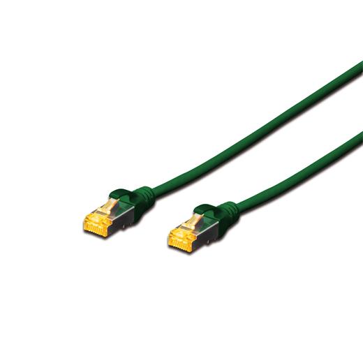 Bc-S6A005G Beek Cat 6A Sftp/Pımf (Pairs In Metal Foil) Patch Kablosu, Lszh, 0,5 Metre, Awg 26, Yeşil Renk 