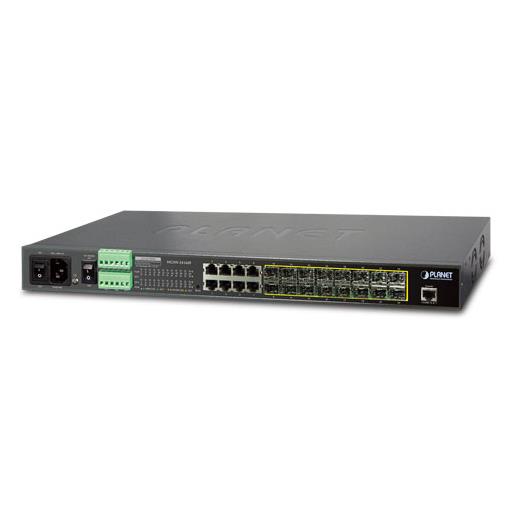 Pl-Mgsw-24160F Layer 2+ Yönetilebilir Metro Ethernet Switch (Layer 2+ Managed Metro Ethernet Switch)≪Br≫
16 X 100/1000Base-X Mini-Gbıc/Sfp Yuva≪Br≫
8 X 10/100/1000Base-T≪Br≫
1 X Konsol Port