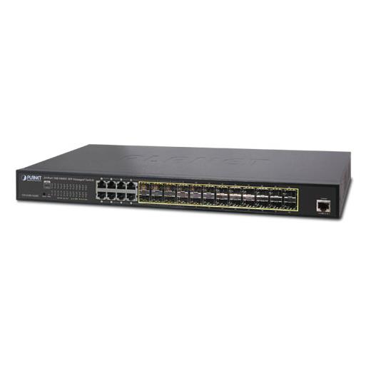 Pl-Gs-5220-16S8C L2+  Yönetilebilir Switch (L2+ Managed Switch)≪Br≫
24-Port 100/1000Base-X Mini-Gbıc/Sfp Yuva≪Br≫
8-Port 10/100/1000Base-T (Port-1 İle Port-8 Paylaşımlı)≪Br≫
1 X Konsol Port
  