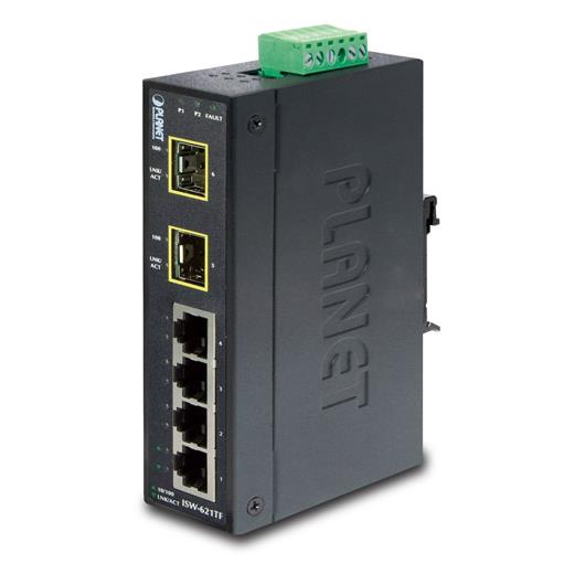 Pl-Isw-621Tf Endüstriyel Tip Yönetilemeyen Ethernet Switch (Industrial Unmanaged Ethernet Switch)≪Br≫
4-Port 10/100Base-Tx≪Br≫
2-Port 100Base-Fx Sfp Yuva≪Br≫
Ip30, -40~75 Derece C