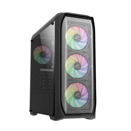 Zalman N5Mf 600W Atx 4Xrgb Fan Midt Kasa