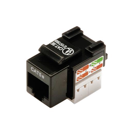 Dn-93501 Digitus Cat-5E Keystone Jack, Zırhsız (Unshielded), Rj45, Siyah Renk, Lsa