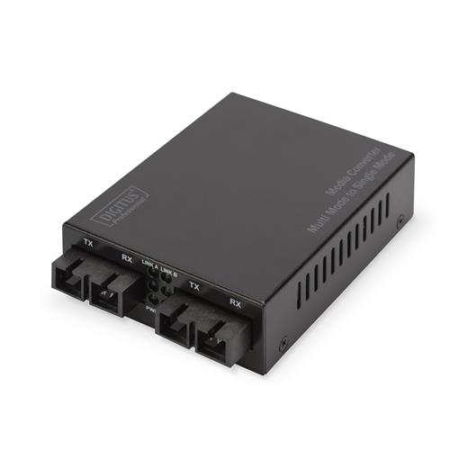 Dn-82124 Digitus Gigabit Multimode/Singlemode Media Converter Sc/Sc, Dalgaboyu 850Nm, 1310Nm, Maksimum Mesafe 20Km