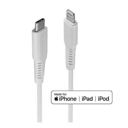 Lın-31317 İpod®, İphone®, İpad® İçin Usb Senkronizasyon Ve Şarj Kablosu, Lightning Konektörlü, Usb 2.0 Tip C Erkek ≪-≫ Lightning C94 Erkek, 2 Metre, Beyaz Renk≪Br≫
2M Usb Type C To Lightning Cable, White (Usb Type C Male To Lightning Ma