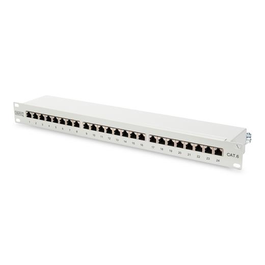 Dn-91624S Digitus 19 Inch 24 Port Cat-6 Ftp Patch Panel, Zırhlı