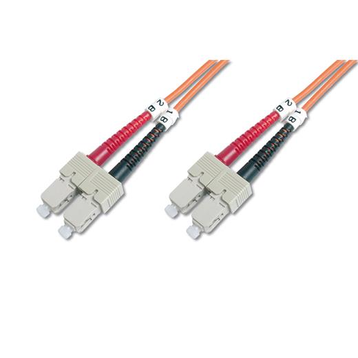 Dk-2622-02 Digitus Sc-Sc Fiber Optik Patch Kablo, 2 Metre, Multimode, Duplex, 62.5/125 