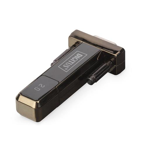 Digitus Da-70156 Digitus Usb 2.0 ≪-≫ Rs232 (Seri) Çevirici, Usb A Erkek - Db9 Erkek, Usb Uzatma Kablosu Dahil DIGITUS