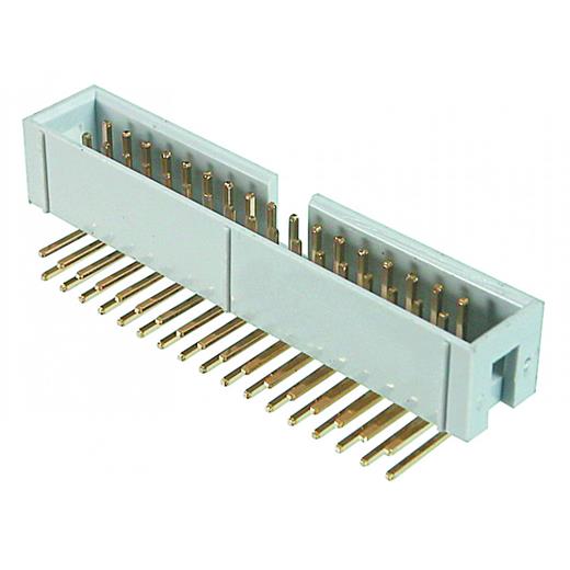 Awhw 10A-0202 Pcb Konnektörü 10 Pin Erkek Kilitsiz 90 Derece