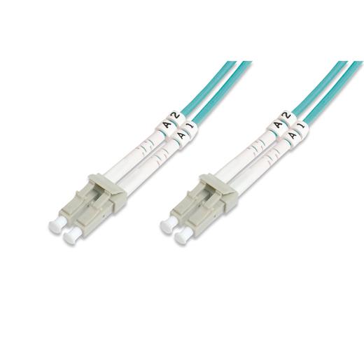 Dk-2533-20/3 Digitus Lc-Lc Fiber Optik Patch Kablo, 20 Metre, Multimode, Duplex, 50/125, Om3