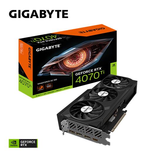 Gigabyte Gv-N407Twf3Oc-12Gd Rtx4070Ti 12Gb Gddr6X Hdmı Dp 192Bit