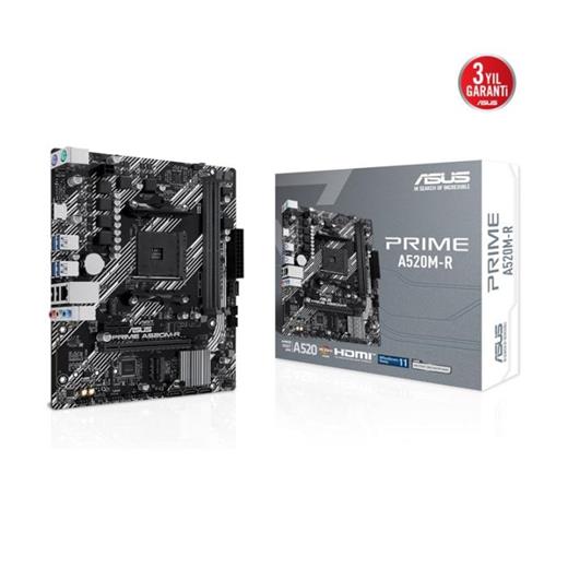 Asus Prıme A520M-R Ddr4 4600Mhz Matx Am4