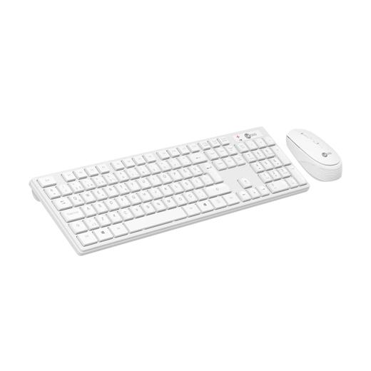 Lenovo Lecoo Km2001 Klavye & Mouse Kablosuz Set Beyaz Km2001-B