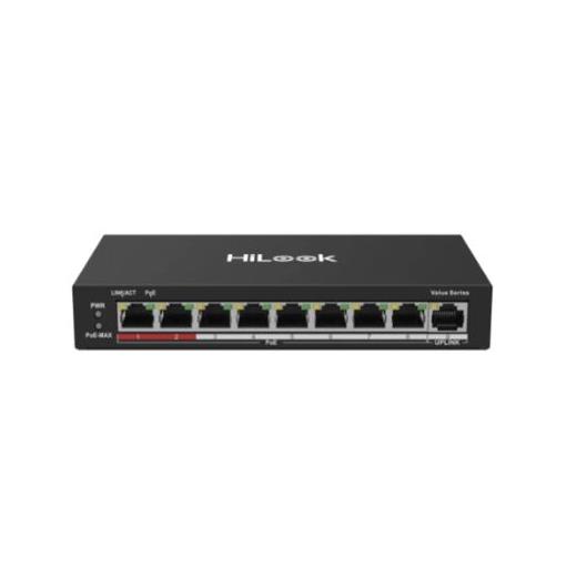 Hılook Ns-0109P-60(B)(O-Std) 8Xfe+1Xfe Uplınk Yönetilemez 60W Poe Switch