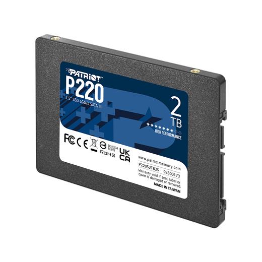 Patriot P220 2Tb 550/500Mb/S 2.5¨ Sata3 Ssd Disk (P220S2Tb25)