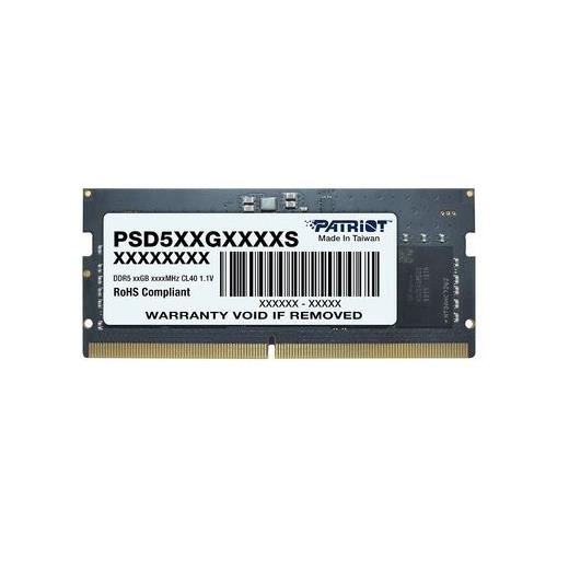 Patriot Signature Line 32GB (1x32GB) DDR5 5600MHz CL46 SODIMM Gaming Ram (PSD532G56002S)