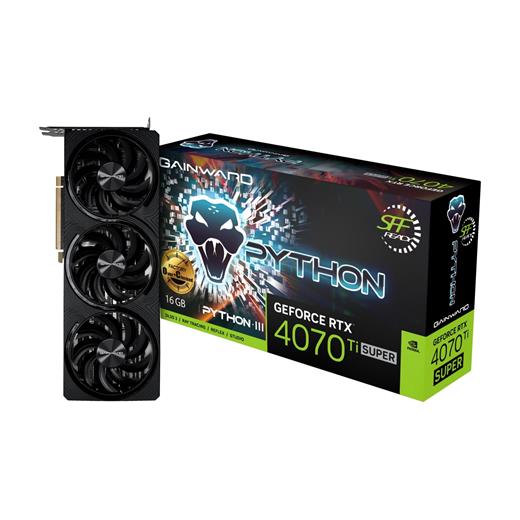 Gaınward Rtx4070Ti Super Python Iıı Oc 16Gb Gddr6X 256Bit