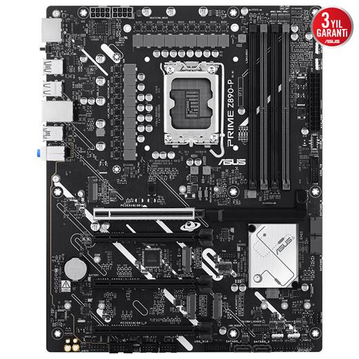 Asus Prıme Z890-P Ddr5 4Xm2 Usb3.2 Rgb Lan Atx