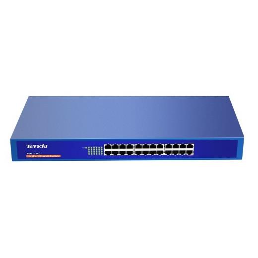 Tenda Teg1024G 24 Port 10/100/1000 Rack-M Swıtch