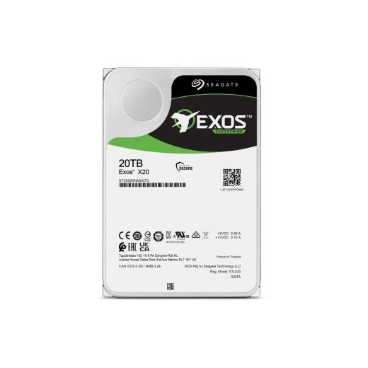 20Tb Seagate Exos X20 7200Rpm 256Mb St20000Nm007D